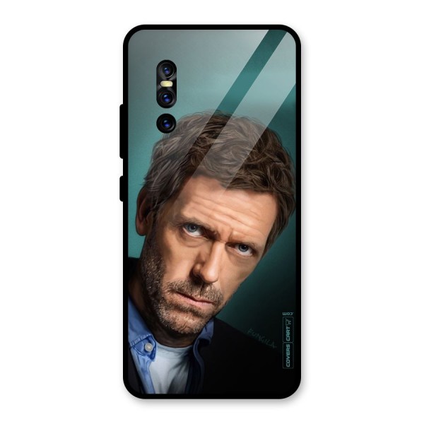 House MD Glass Back Case for Vivo V15 Pro