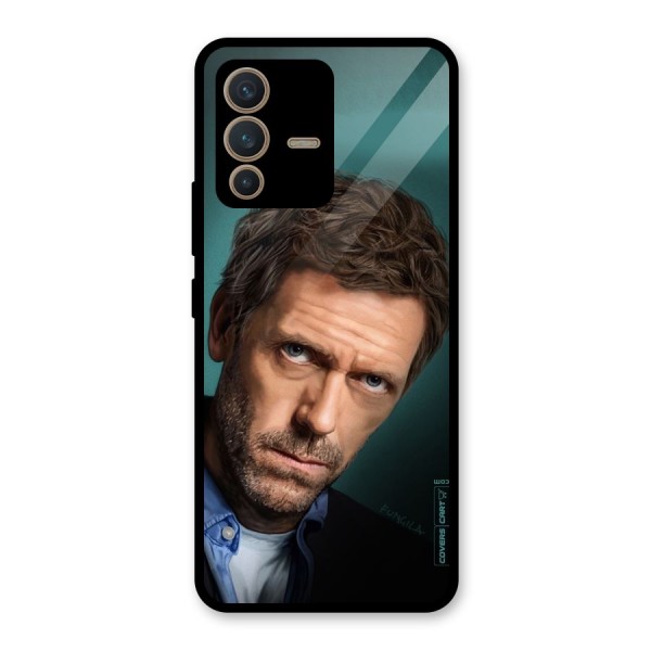 House MD Glass Back Case for Vivo V23 5G