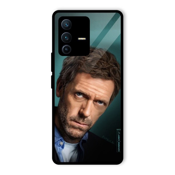 House MD Glass Back Case for Vivo V23 Pro