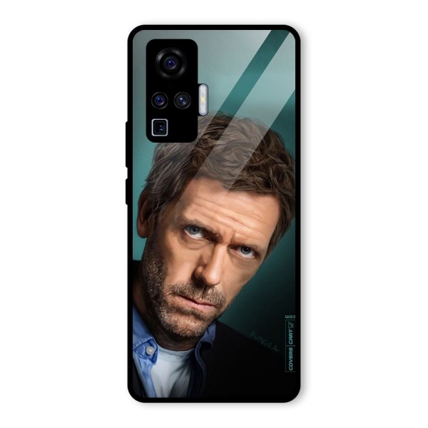 House MD Glass Back Case for Vivo X50 Pro