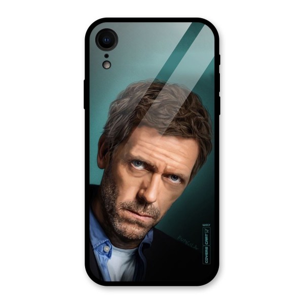 House MD Glass Back Case for XR