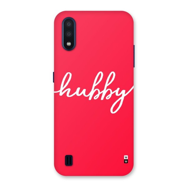 Hubby Back Case for Galaxy M01