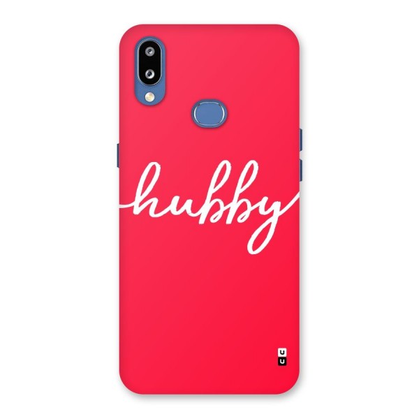 Hubby Back Case for Galaxy M01s