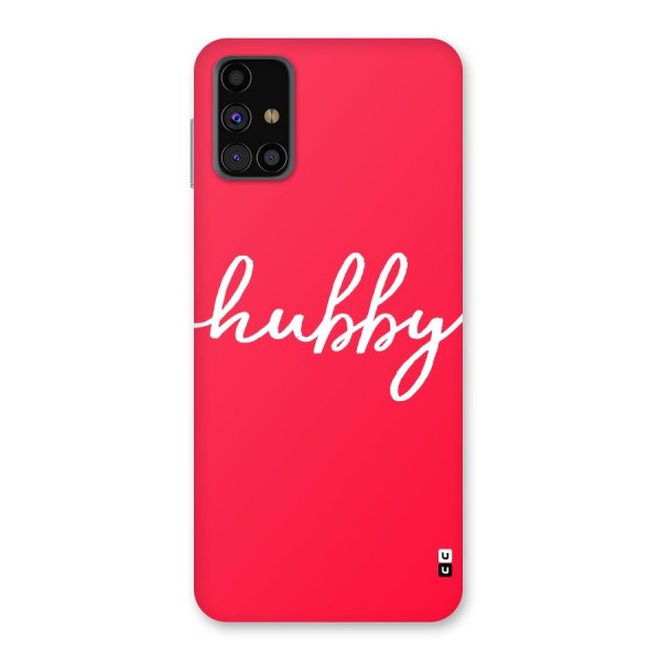 Hubby Back Case for Galaxy M31s