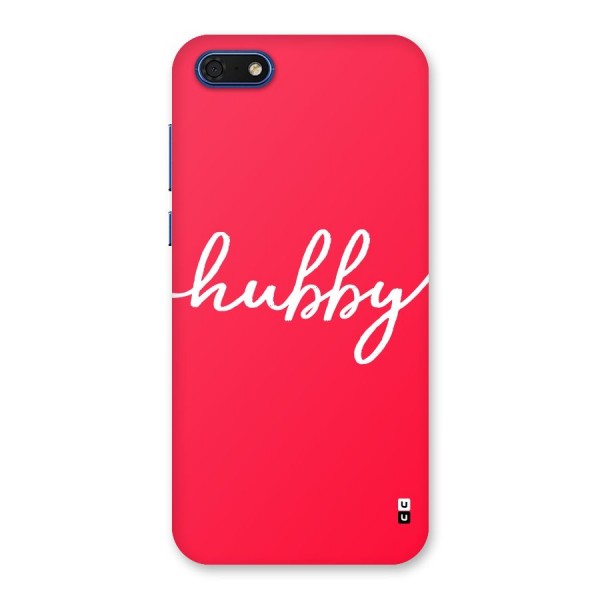 Hubby Back Case for Honor 7s