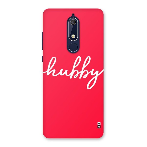 Hubby Back Case for Nokia 5.1