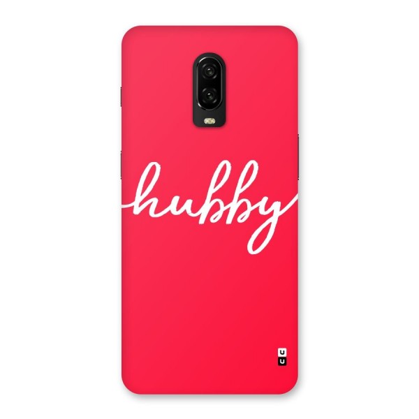 Hubby Back Case for OnePlus 6T