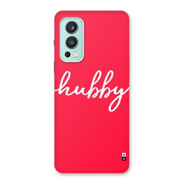 Hubby Back Case for OnePlus Nord 2 5G