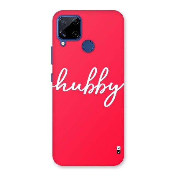 Hubby Back Case for Realme C12