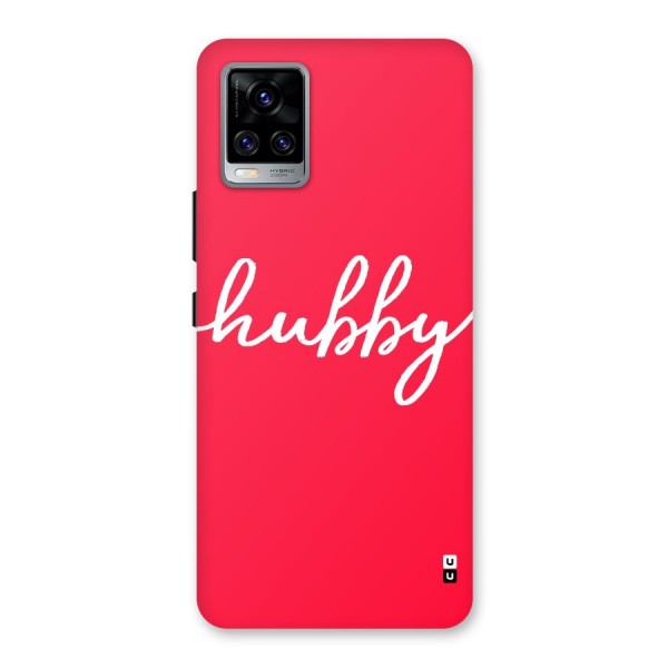 Hubby Back Case for Vivo V20 Pro