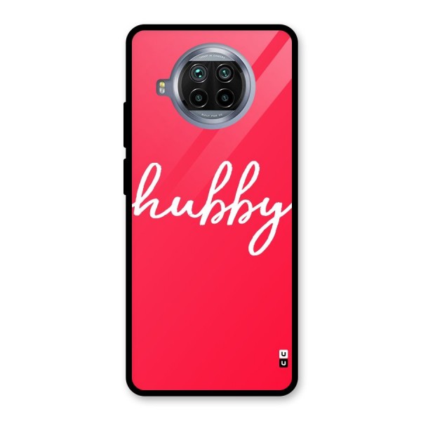 Hubby Glass Back Case for Mi 10i