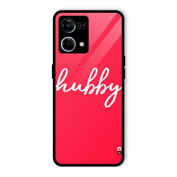 Hubby Glass Back Case for Oppo F21 Pro 4G