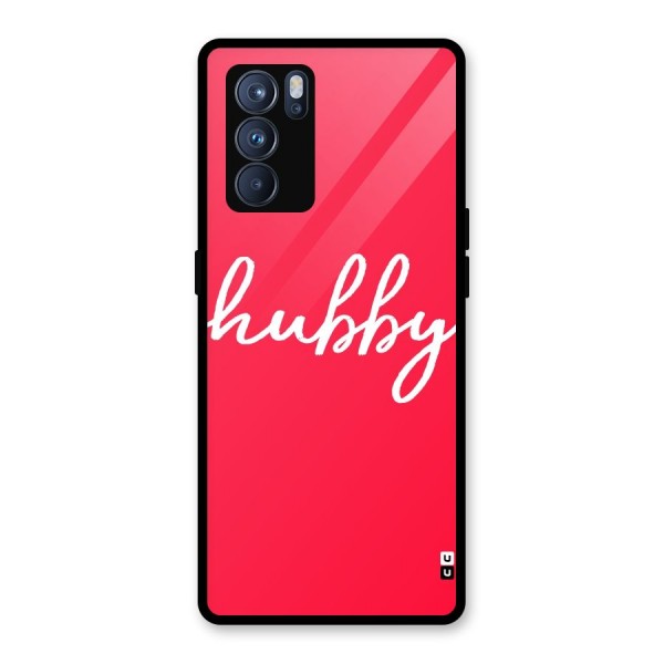 Hubby Glass Back Case for Oppo Reno6 Pro 5G