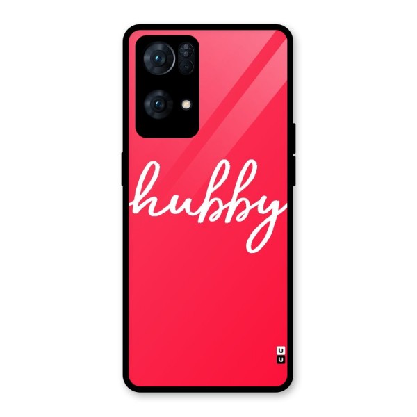 Hubby Glass Back Case for Oppo Reno7 Pro 5G