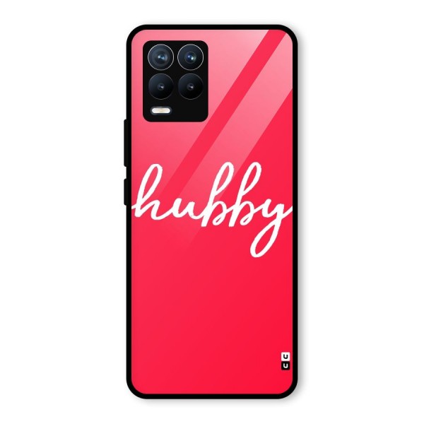 Hubby Glass Back Case for Realme 8