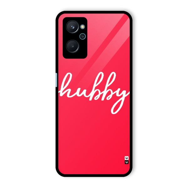 Hubby Glass Back Case for Realme 9i