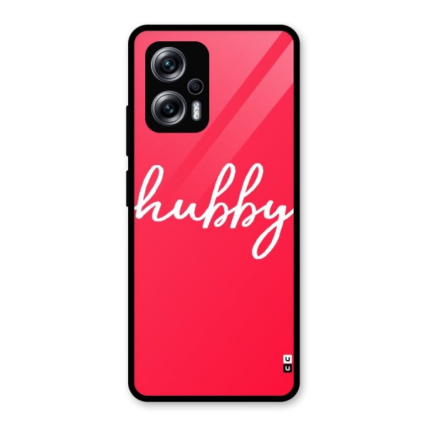 Hubby Glass Back Case for Redmi K50i