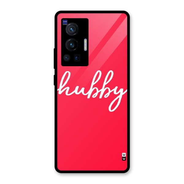 Hubby Glass Back Case for Vivo X70 Pro