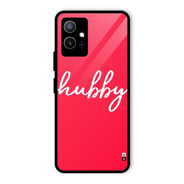 Hubby Glass Back Case for Vivo iQOO Z6