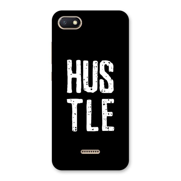 Hustle Back Case for Redmi 6A