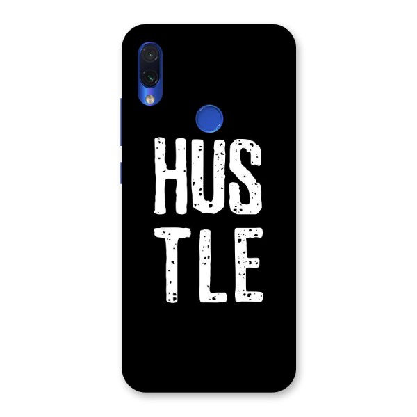 Hustle Back Case for Redmi Note 7