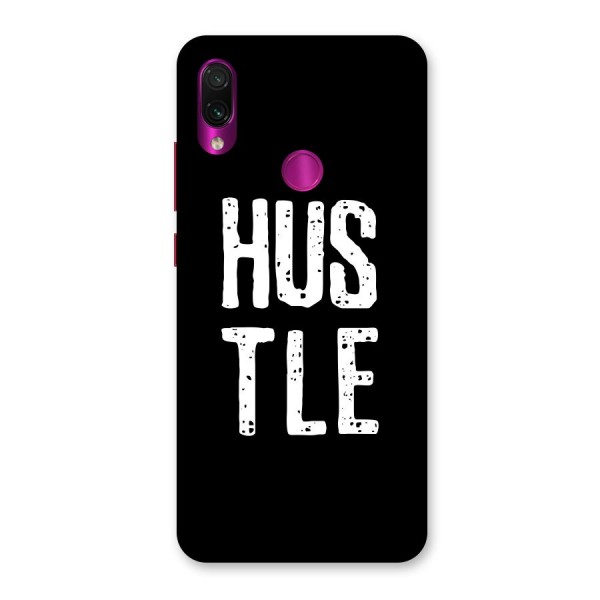 Hustle Back Case for Redmi Note 7 Pro