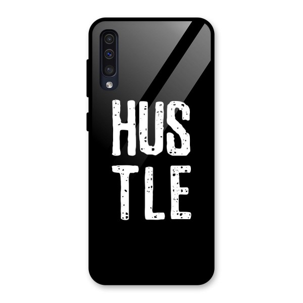 Hustle Glass Back Case for Galaxy A50s