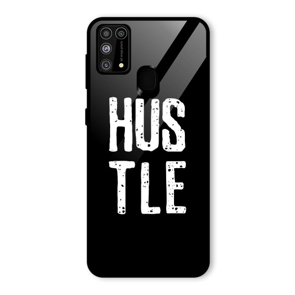 Hustle Glass Back Case for Galaxy M31