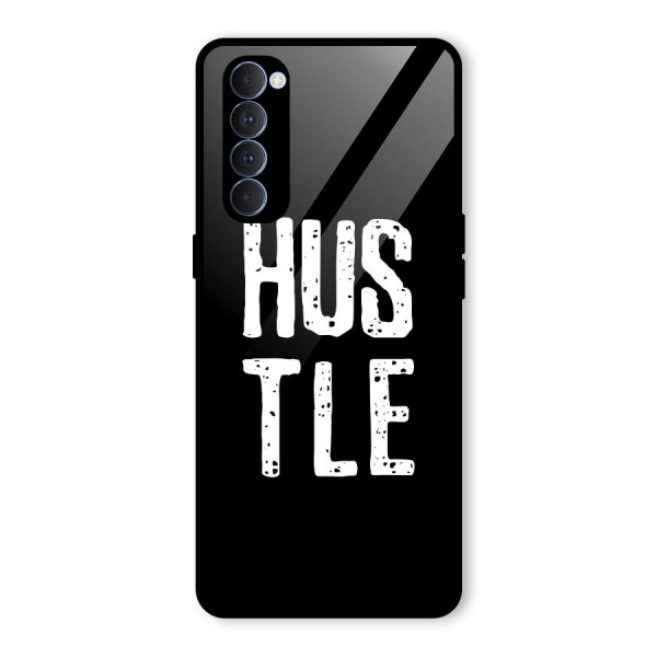 Hustle Glass Back Case for Oppo Reno4 Pro