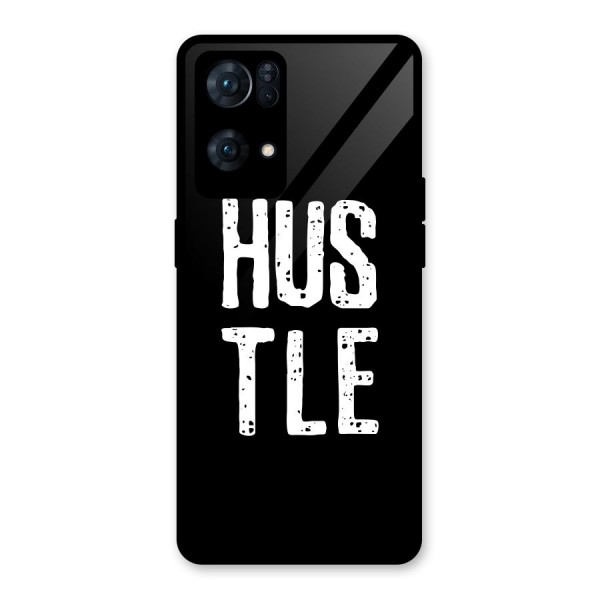 Hustle Glass Back Case for Oppo Reno7 Pro 5G