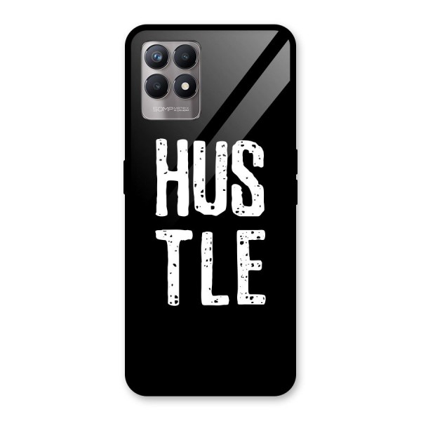 Hustle Glass Back Case for Realme 8i