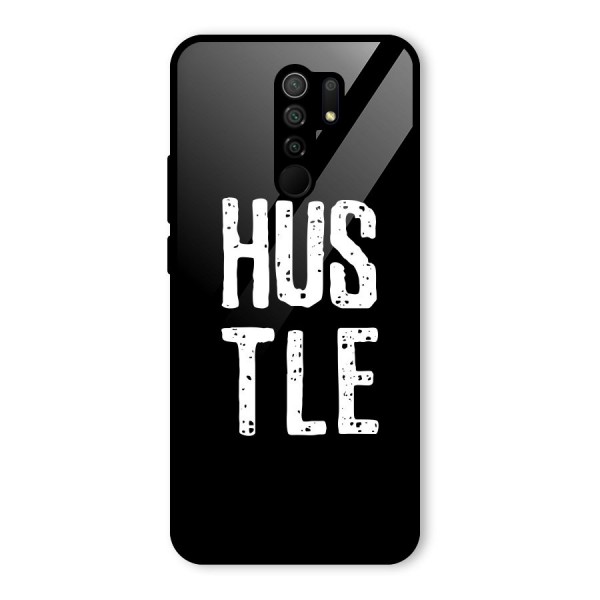 Hustle Glass Back Case for Redmi 9 Prime