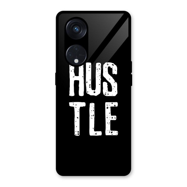 Hustle Glass Back Case for Reno8 T 5G