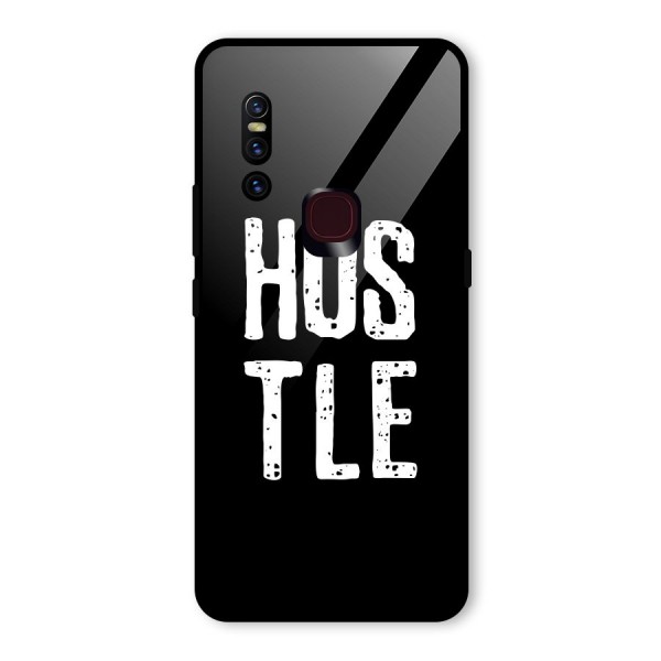 Hustle Glass Back Case for Vivo V15