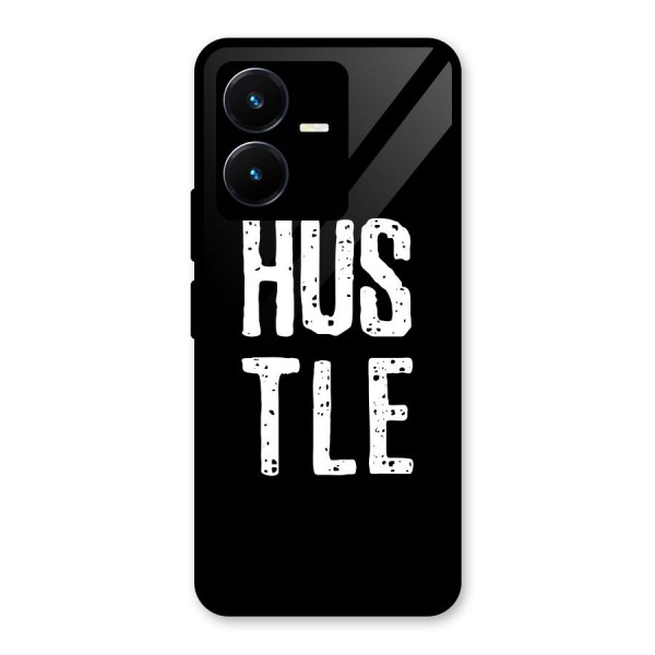 Hustle Glass Back Case for Vivo Y22