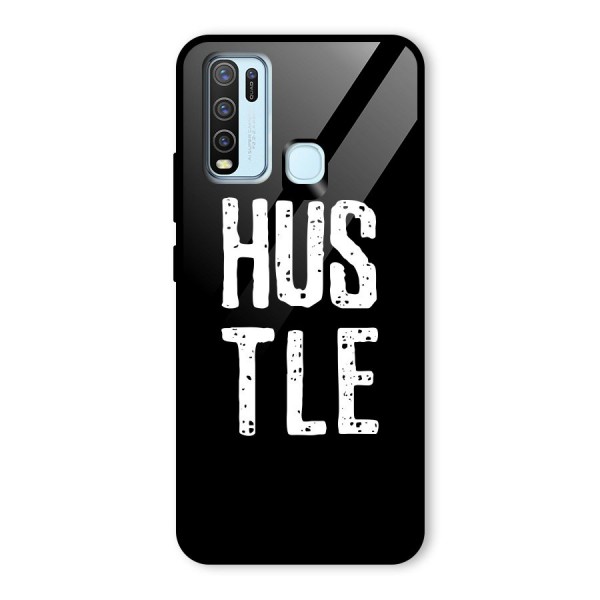 Hustle Glass Back Case for Vivo Y30