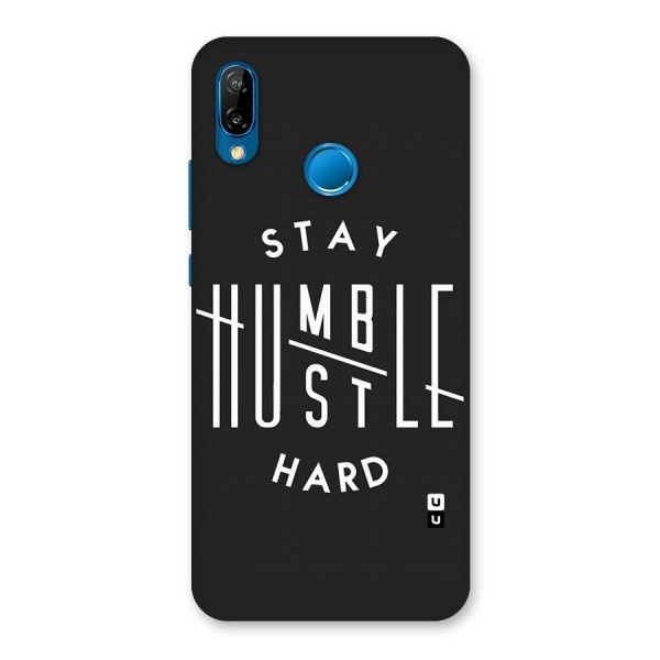 Hustle Hard Back Case for Huawei P20 Lite