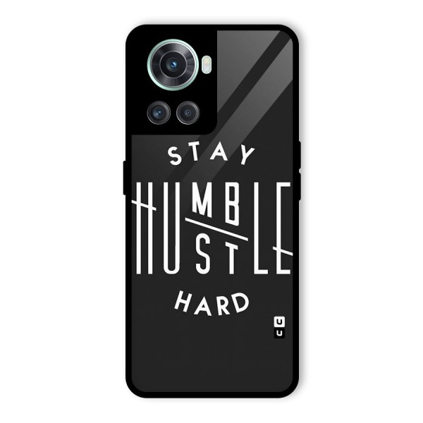 Hustle Hard Glass Back Case for OnePlus 10R