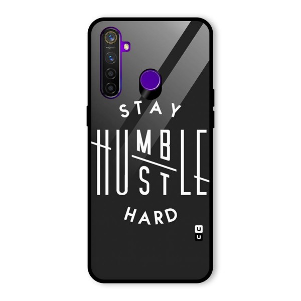 Hustle Hard Glass Back Case for Realme 5 Pro