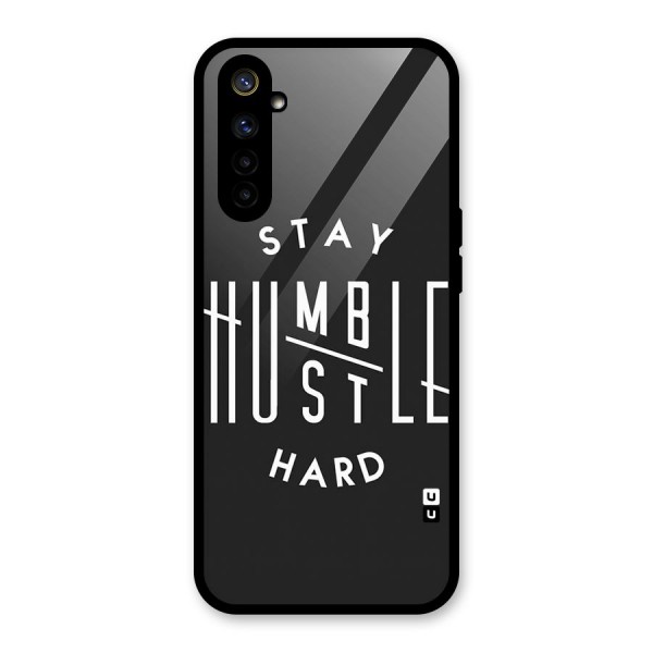 Hustle Hard Glass Back Case for Realme 6