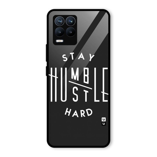 Hustle Hard Glass Back Case for Realme 8 Pro