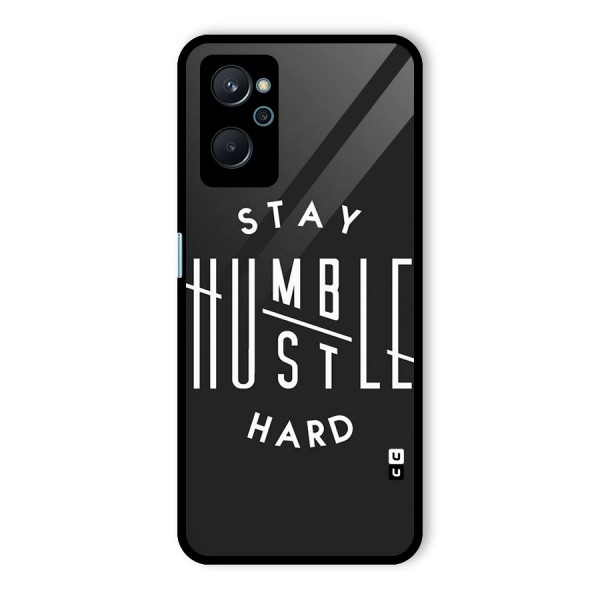 Hustle Hard Glass Back Case for Realme 9i