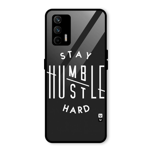 Hustle Hard Glass Back Case for Realme X7 Max