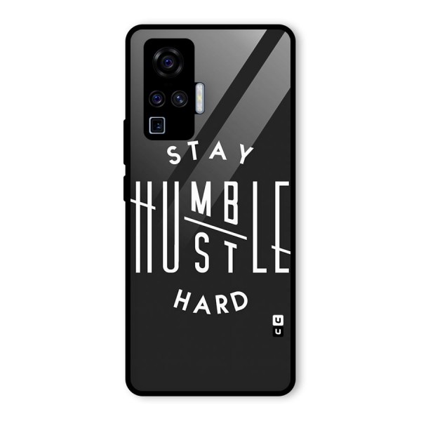 Hustle Hard Glass Back Case for Vivo X50 Pro