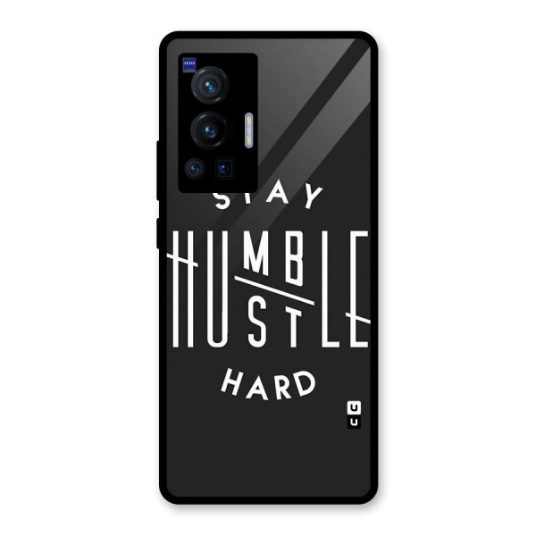 Hustle Hard Glass Back Case for Vivo X70 Pro