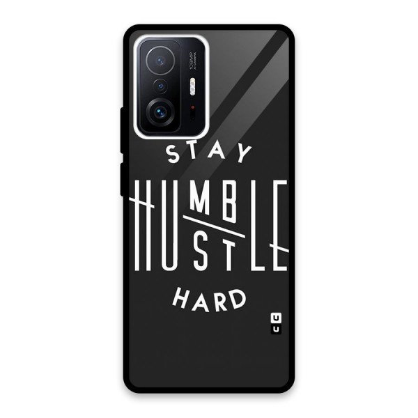 Hustle Hard Glass Back Case for Xiaomi 11T Pro