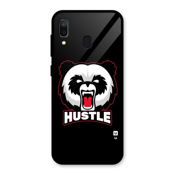 Hustle Panda Glass Back Case for Galaxy A30