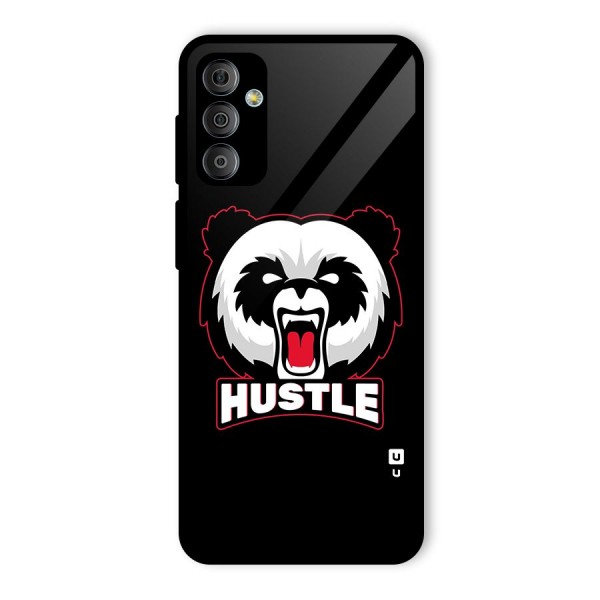 Hustle Panda Glass Back Case for Galaxy F23