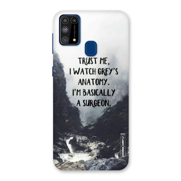 I Am A Surgeon Back Case for Galaxy M31