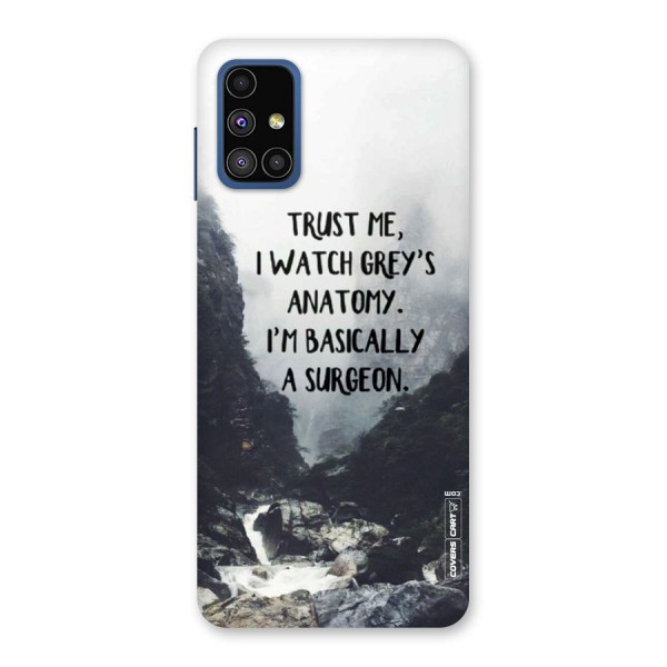 I Am A Surgeon Back Case for Galaxy M51